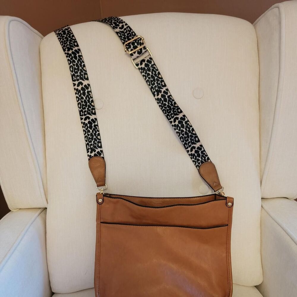 Vegan Leather Crossbody Bag
